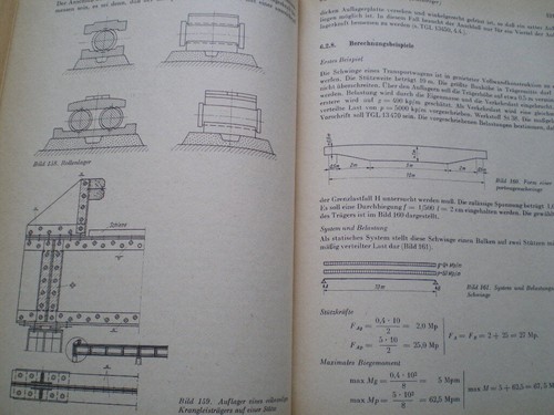Stahlbau Band 1 - DDR Fachbuch Fachwerkträger Torsionsstäbe Träger - Imagen 5 de 8