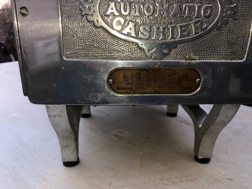1920er BRANDT AUTOMATISCHER KASSE MÜNZAUTOMAT ORIGINAL - Bild 8 von 10