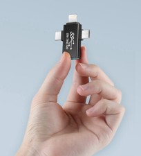 USB3.0 Type C 3in1 OTG Adapter Converter for Android iPhone iPad Mac Win