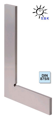 PROMAT Präzisions Winkel DIN875/II Schenkellänge verschied. 75 bis 1000 mm Stahl