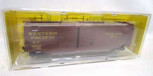 Coche de caja Kadee escala HO WP Western Pacific Feather River 50' PS1 NUEVO DE STOCK sellado 6502 | Zustand: New