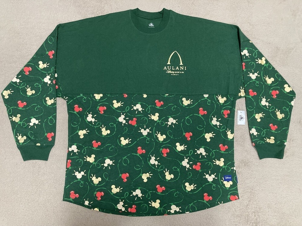 アウラニ　スピリットジャージ　クリスマス ハワイ 新品未使用 ハワイ ディズニーリゾート アウラニ限定 クリスマス