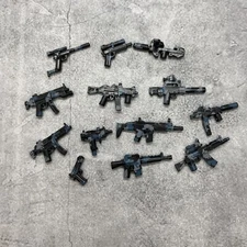 Multipack Urban Camo Soldier Gun Lot Accessory for Minifigures B5UC01