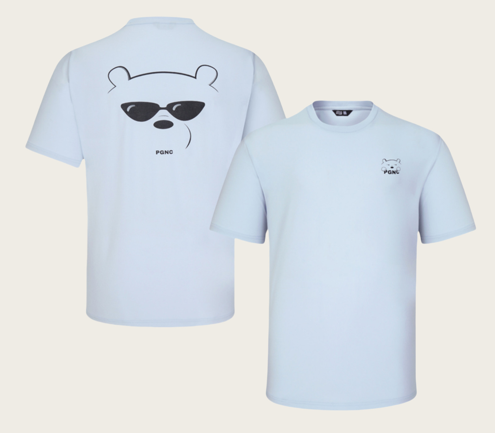 PGNC 25S/S Футболки для бадминтона унисекс, спортивная одежда, повседневная футболка, L.Серый, NWT DT-136