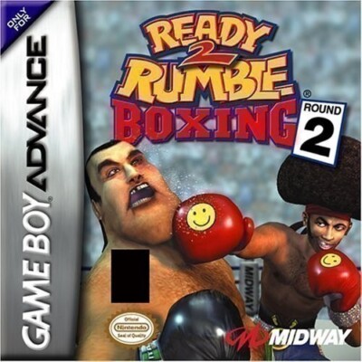 GameBoy Advance - Ready 2 Rumble Boxing: Round 2 Modul starke Gebrauchsspuren
