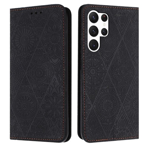Custodia telefono per Samsung Galaxy A73 A72 A42 5G pelle goffrata portafoglio flip cover - Foto 11 di 39