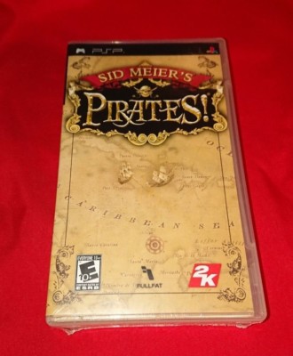 RARE! NEW & SEALED Sid Meier's Pirates! Sony PSP 2 Manuals! (English + French)