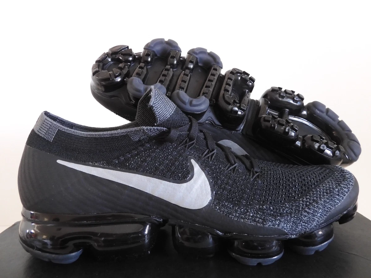 NIKE AIR VAPORMAX FLYKNIT ID BLACK-GREY SZ 11 RARE! [941834-991]