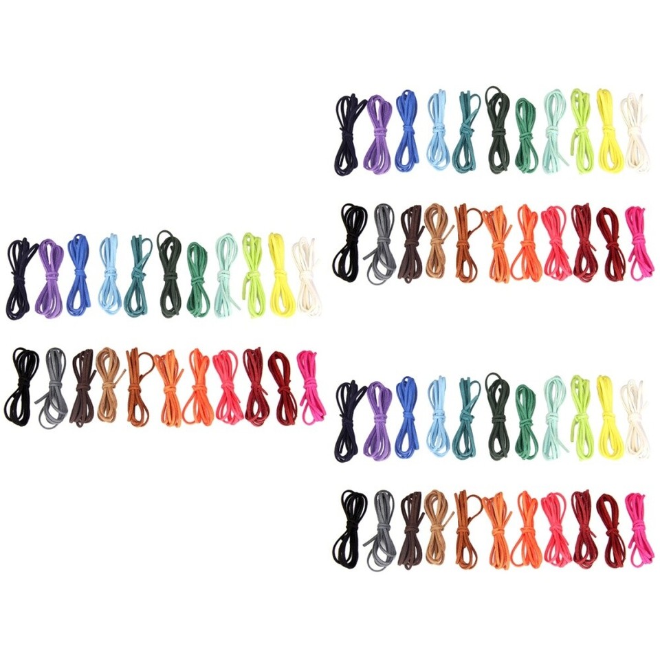 3 PCS Necklace Making 3mm Velvet Buckskin Rope DIY Knitting Jewelry