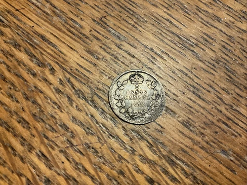 1904 Canada 5 Cents Silver — photo from the most recent tracked eBay sale
