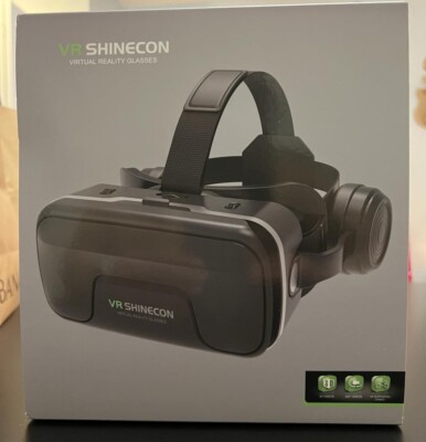 VR Shinecon Virtual Reality Glasses, for Android or iOS. 3D Videos and Games.