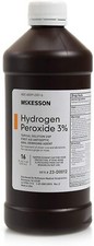 McKesson Hydrogen Peroxide 3 Antiseptic 16 oz.