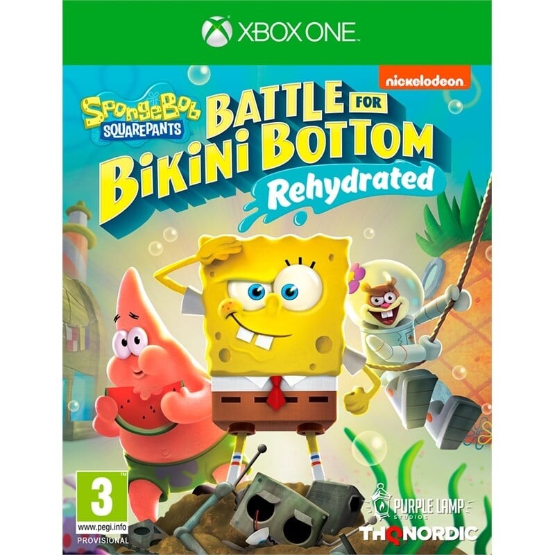 Spongebob SquarePants Battle for Bikini Bottom, Rehydrated Juego para XBOX One