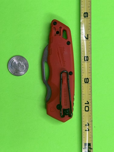 Milwaukee FastBack 48-22-1525 Hawkbill Folding Knife. #6A - Picture 5 of 5