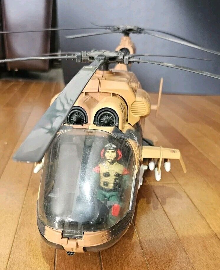 GI Joe 1986 TOMAHAWK Helicopter 100% Complete With Pilot GI Joe 1986 TOMAHAWK Helicopter 100% Complete With Pilot