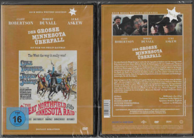 Cliff Robertson   DER GROSSE MINNESOTA ÜBERFALL    (DVD)  NEU  OVP