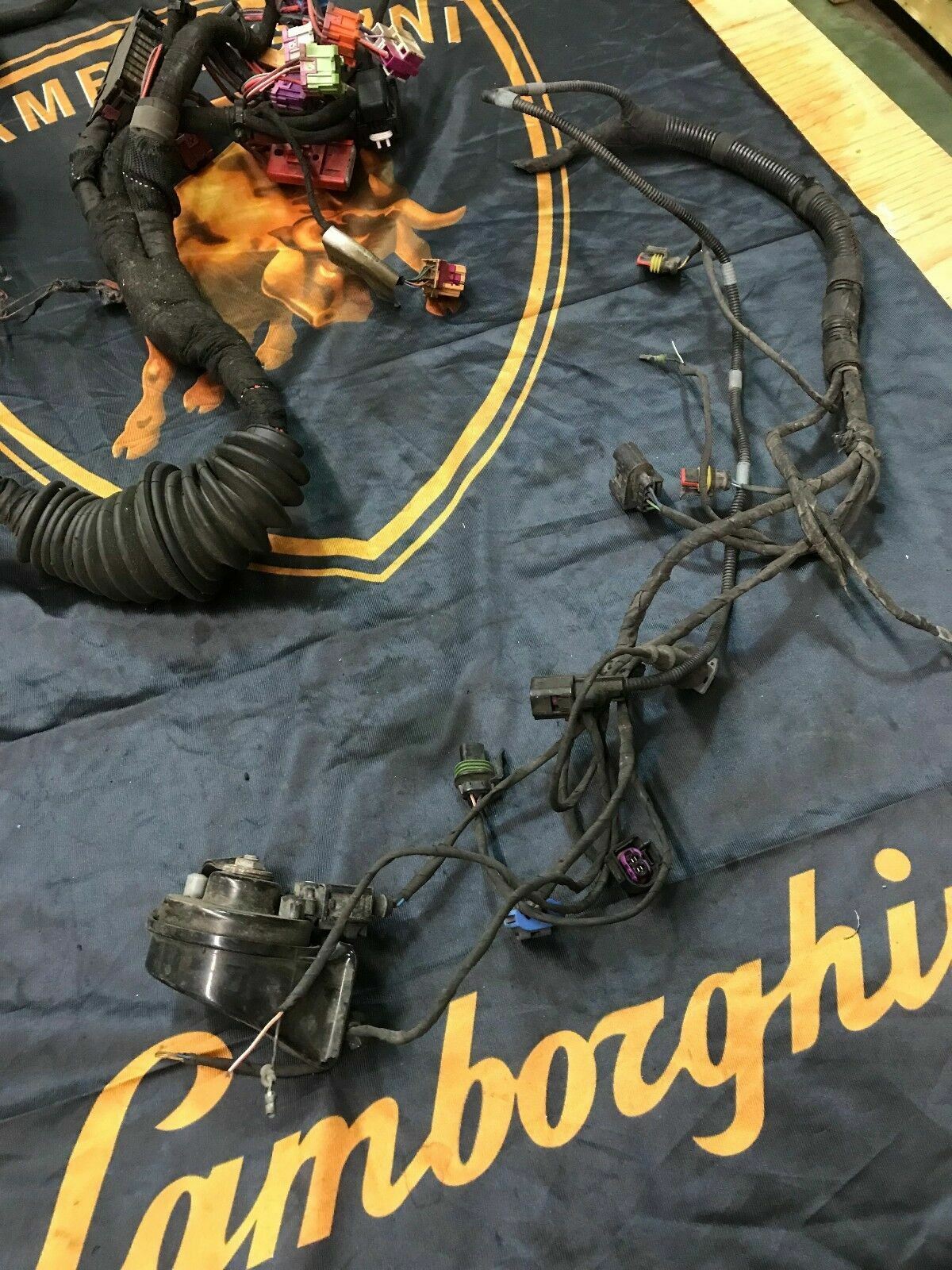 LAMBORGHINI GALLARDO 550 560 570 MAIN ENGINE WIRE HARNESS E-GEAR OEM 400971713C
