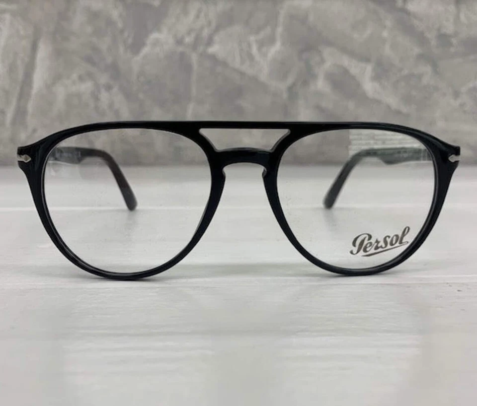 Очки для чтения Persol 3160-V 52 18 145 черные + линзы Hoya - Изображение 2 из 4