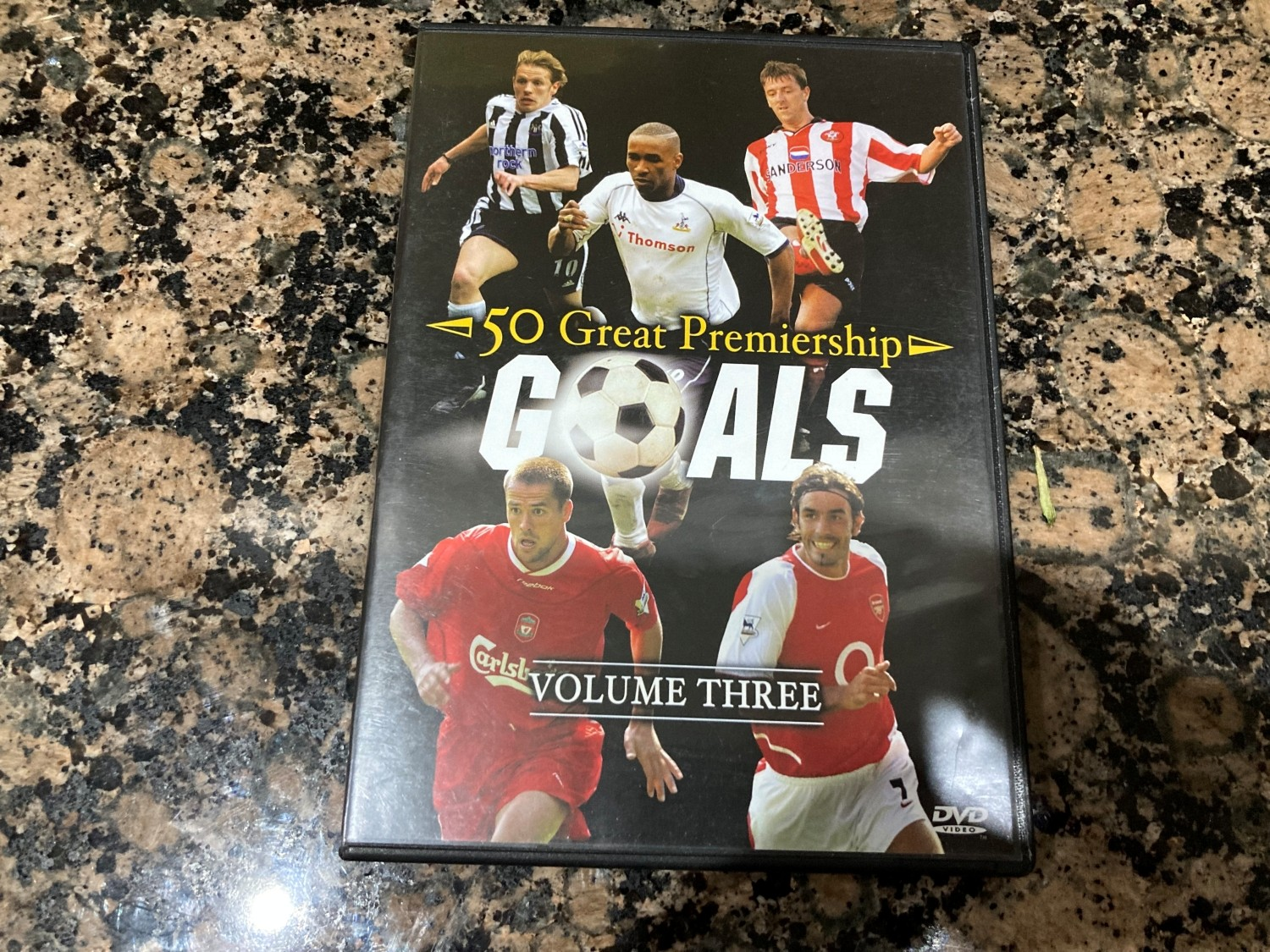 50 Great Premiership Goals - Vol 1 ( slim case) DVD (2004) FREE SHIPPING