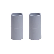 (2) Fits For Fit All Residential Vac 1-1/4 to 1-1/2 Hose Cuff Converter