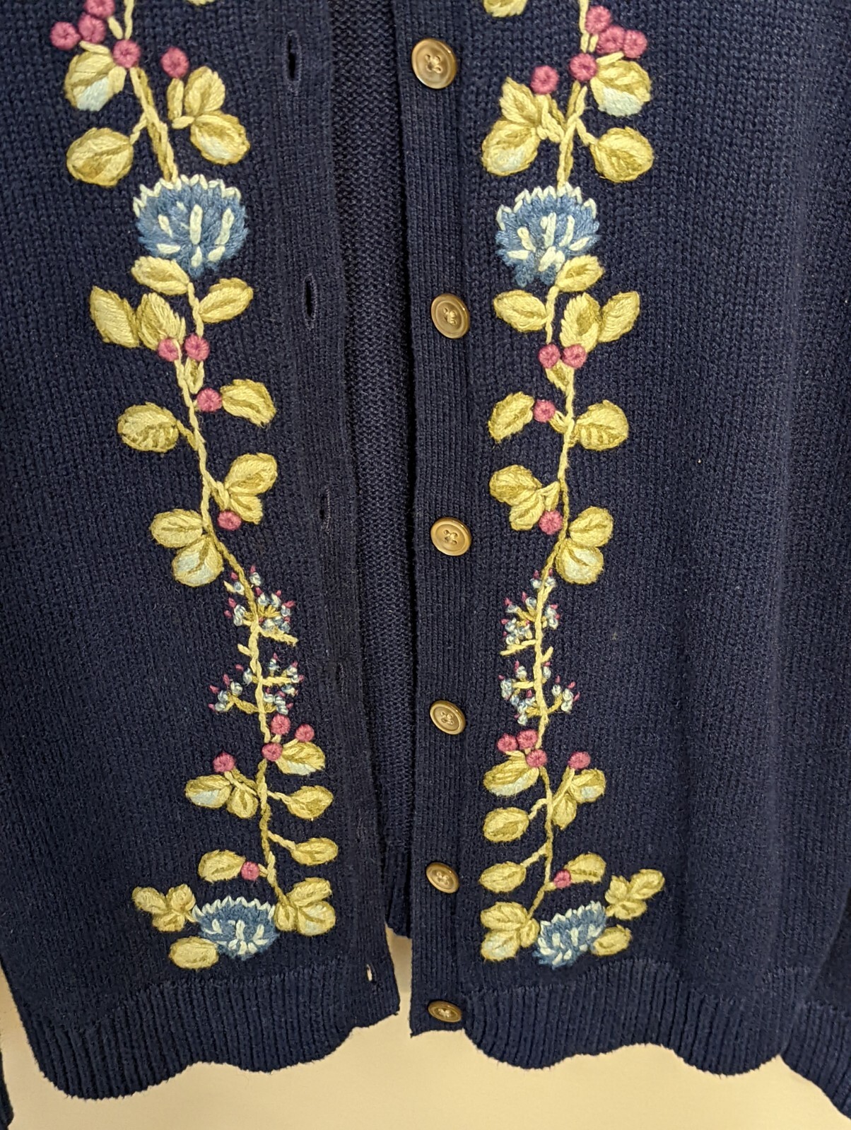 Vintage Classic Elements Wool Blend Cardigan Swea… - image 4