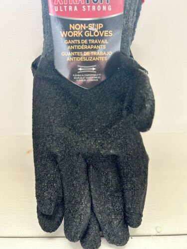 48 pairs Latex Rubber Coated Work Gloves.NON-Slip LARGE New