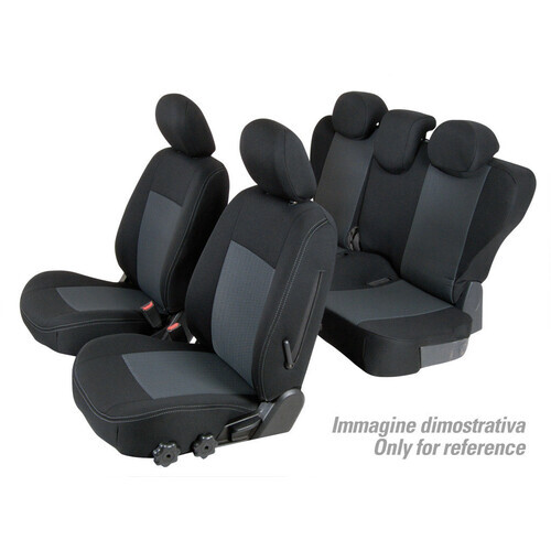 LSED Set Coprisedili Superior - Nero/Grigio per Hyundai Ioniq (12/16>07/22) Ev P - Foto 1 di 5