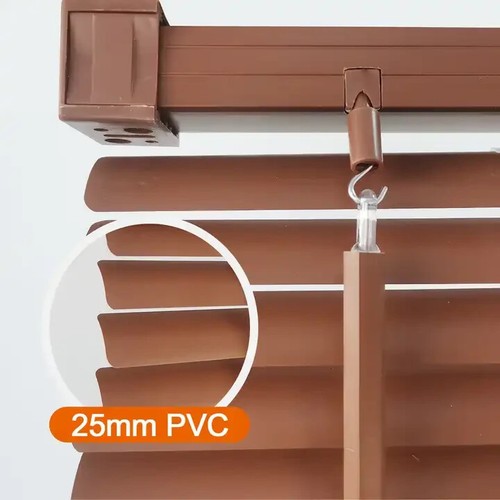PVC Venetian Blinds Trimmable Window Blind All Size & Colors Office Home EasyFit - Picture 51 of 63