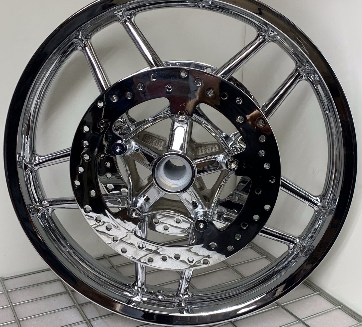 VRSCDX用ホイールセット HARLEY CHROME Anv Edition VRSCDX 43300079 NIGHT ROD FRONT WHEEL