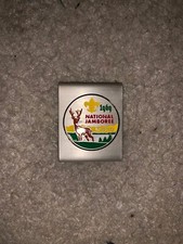 Boy Scout BSA 1969 Idaho Type 1 National Jamboree Metal Uniform Belt Loop