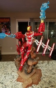 iron man pvc statue