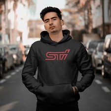 STI Tribute Logo Pullover Hoodie, Subaru STI Hoodie, Subaru Hoodie, STI Hoodie