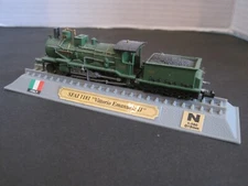 Del Prado SFAI 1181 Vittorio Emanuele 2 Italy Train Locomotive & Coal Car Model