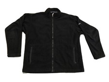 Patagonia Full Zip Synchilla Black Jacket Men s Xl Padded Elbows Nice