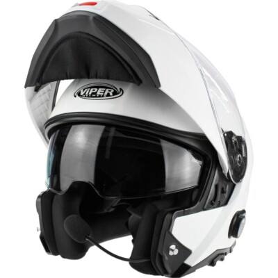 Viper RSV191 BL+ Pinlock Blinc Bluetooth Motorcycle Modular Helmet  SMALL