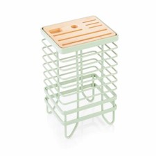 Vitinni Te Verde Kitchen Knife Caddy / Storage Block | Pastel Mint Green