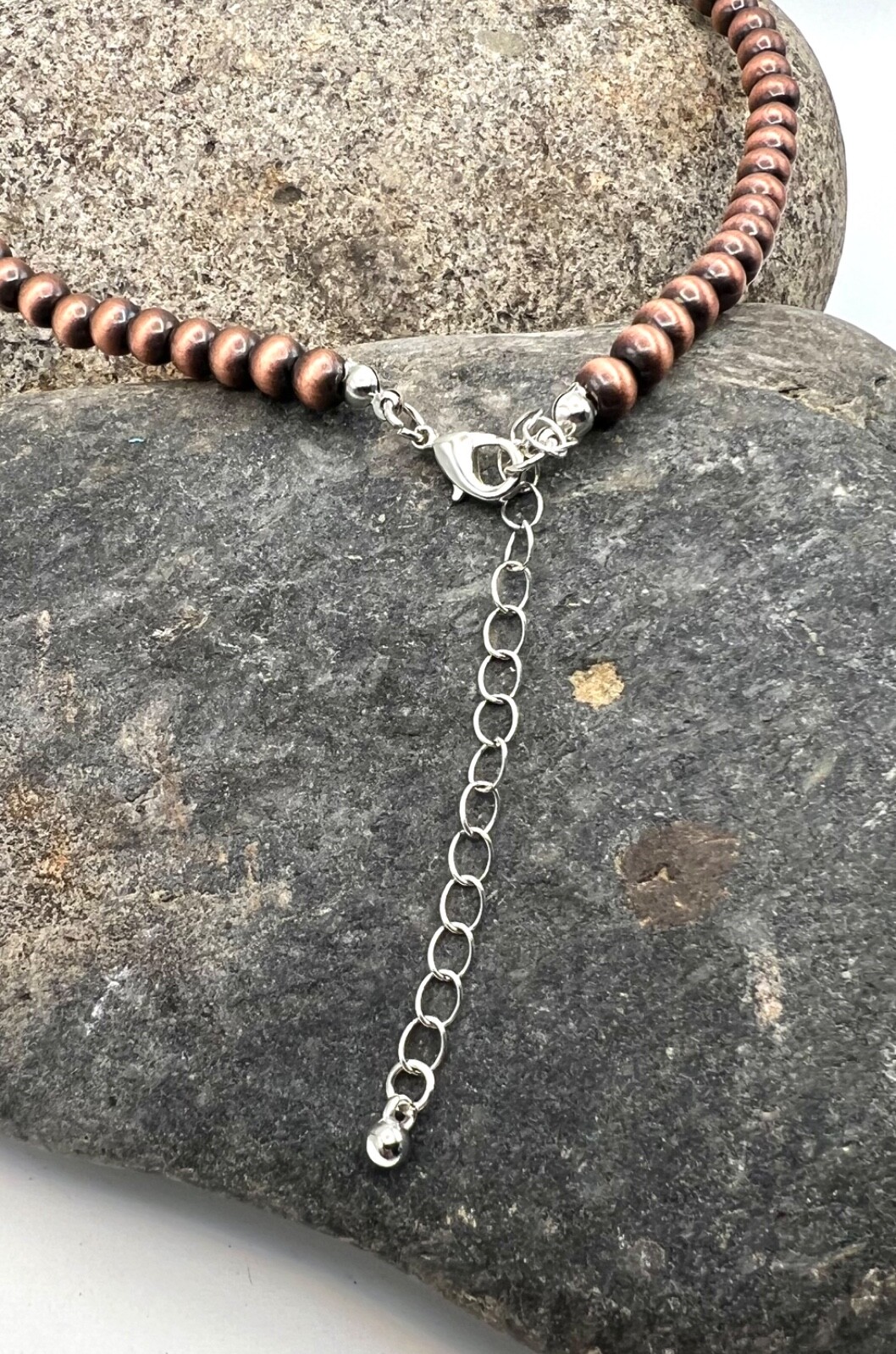 Southwestern Handmade 6mm Copper Color Navajo Pearl Style Beaded