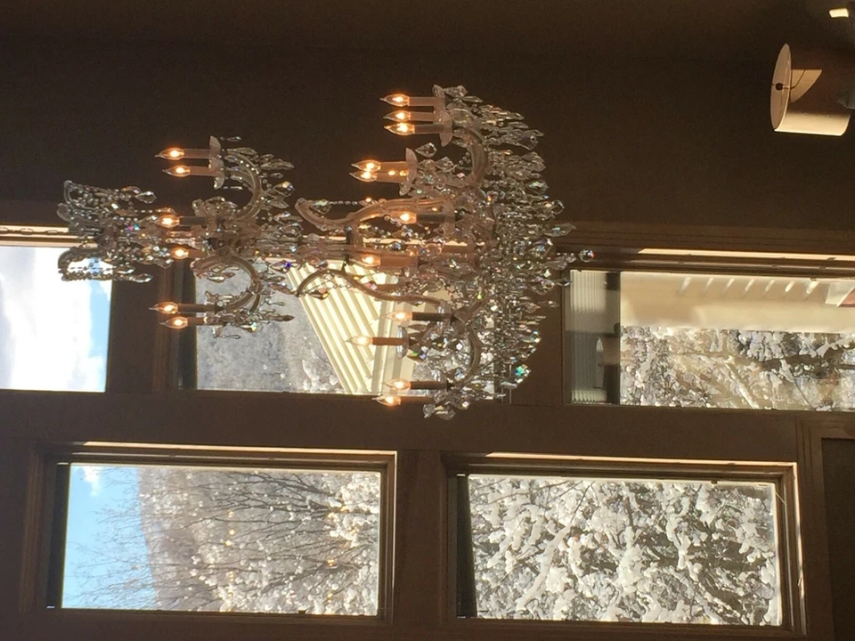 Italian Crystal Chandelier - Image 3 of 4