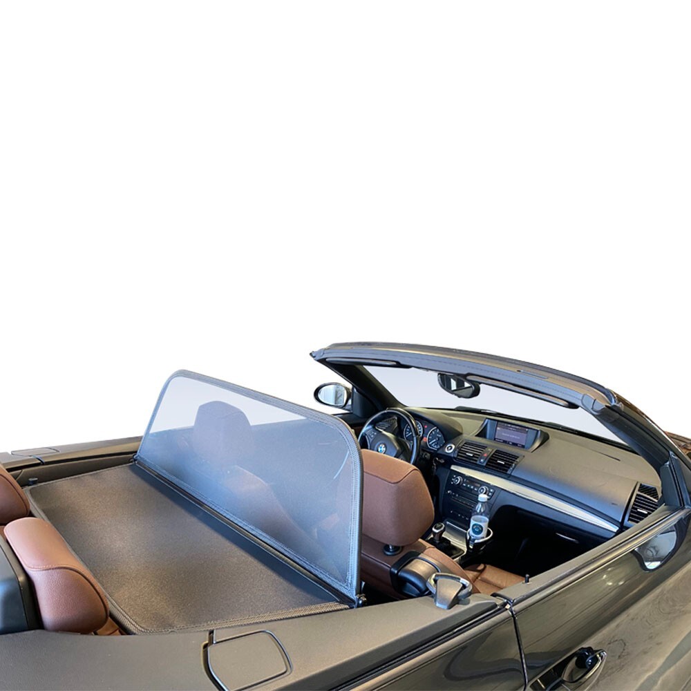 WIND DEFLECTOR BMW 1 SERIES E88 20082013 WINDSTOP WIND SHIELD CARBON