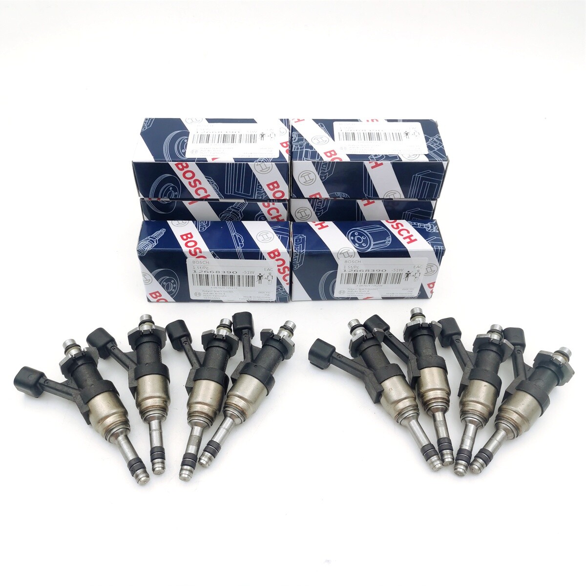 8PCS Fuel Injectors 12668390 Fits For 2014-2018 Chevy GMC 1500 5.3L FJ1217