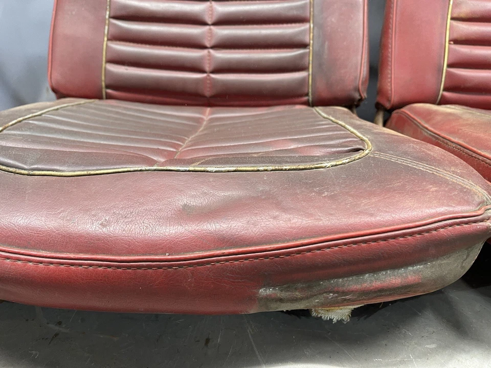 1964 - 1966 年福特银河 500 XL 前桶座 Park Lane Thunderbird T-Bird OE — 第 4/4 张图片