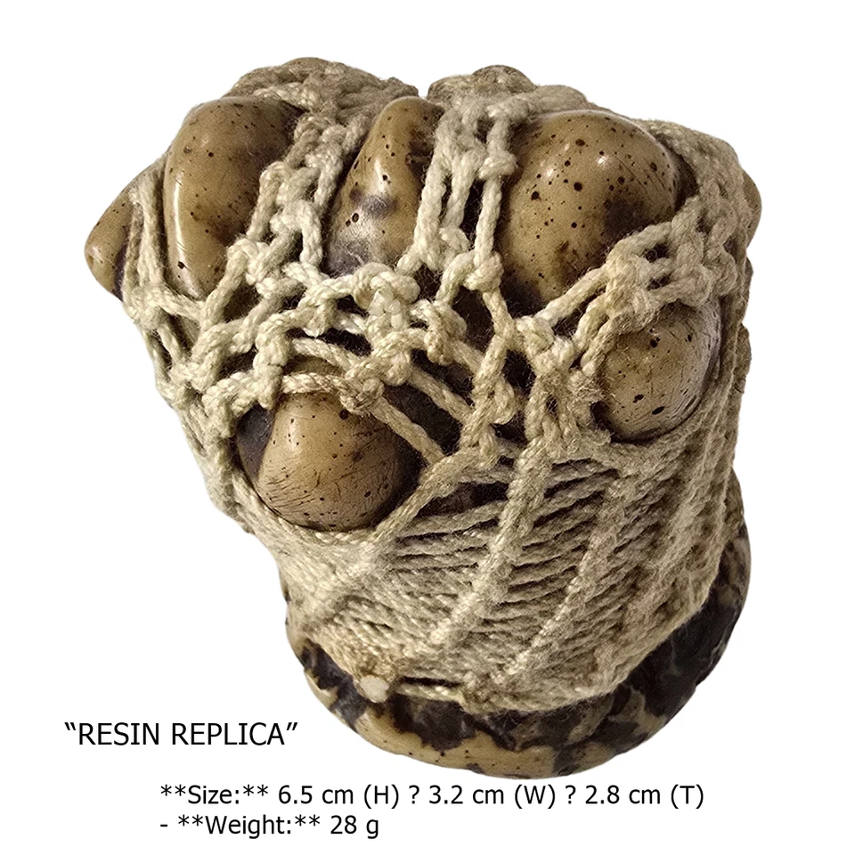 Amuleto tailandés “Khot Kao Yot” 9 puntos **Resina** cuerno de ciervo | Protección para la prosperidad Foto 3 de 4