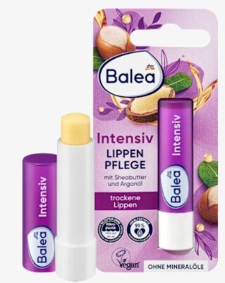 Balea Lip Care Sensitive, Sheabutter - Argan oil x 3 Pieces