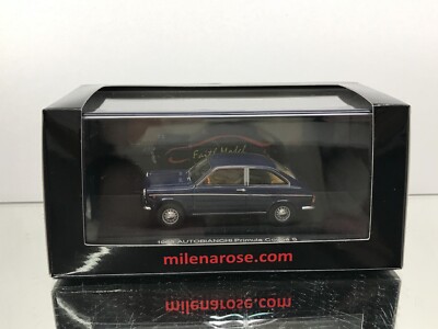 MILENAROSE MR43010.bs AUTOBIANCHI PRIMULA COUPE 16/48 BLUE 1:43- HIGH QUALITY IB