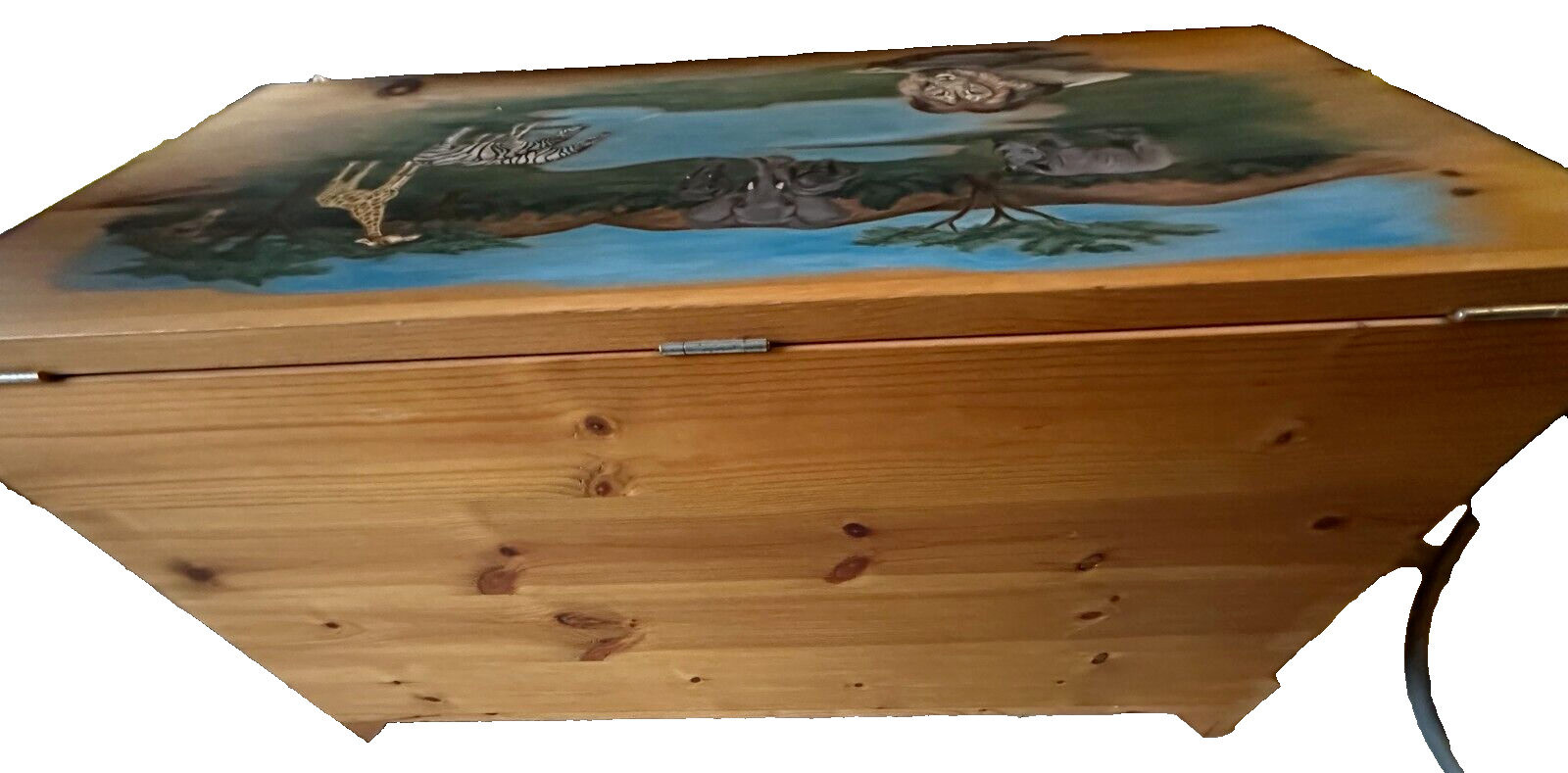 Children's Wooden Pine Toy Box High Quality British Made Artistic Top RRP £349 eBay