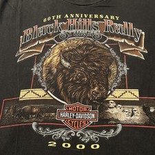 VTG Sturgis Black Hills Rally 60th Anniversary 2000 Bison Rushmore Harley XL USA