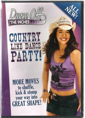 Dance Off the Inches: Country Line Dance Party (DVD 2010) NEW SEALED
