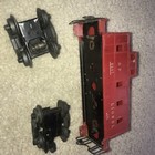 LIONEL #2257 RED CABOOSE,  Trucks, And Tracks — photo 6