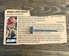 G.I. Joe File Card Tollbooth And Sledge Hammer