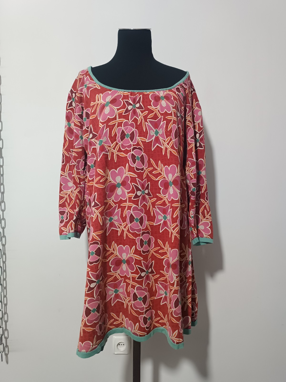 Gudrun Sjoden Organic Сotton Tunic Dress Gudrun Sjoden Size L 3/4 sleeves